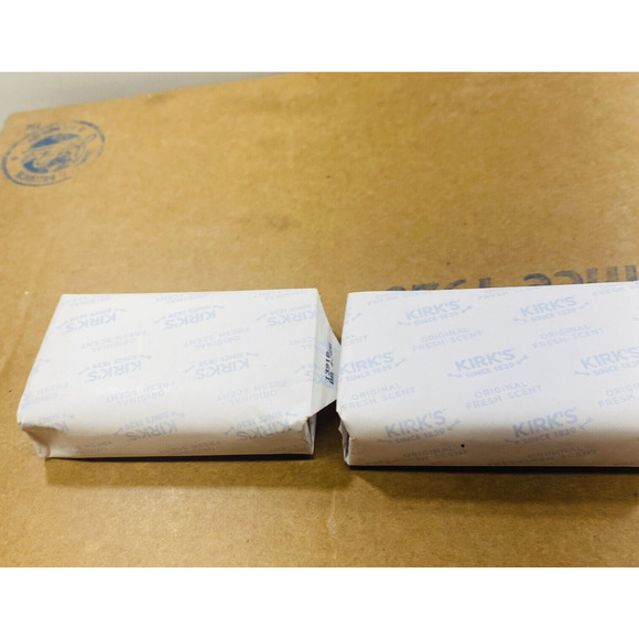 Kirk’s Original scent Castile Soap 2 Bars 4oz Each Hypoallergenic Gentle Clean - Picture 7 of 7